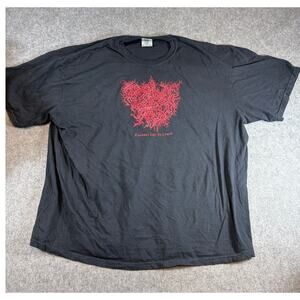 Primitive Rage Enemies Left To Crush Shirt Mens 3XL Black Hardcore Band Tee